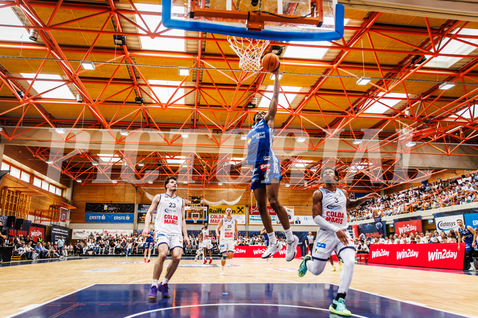 Basketball, win2day Basketball Superliga 2024/25, Playoffs Finale 2. Spiel
, BBC Nord Dragonz, Oberwart Gunners, Robert Allen (10)