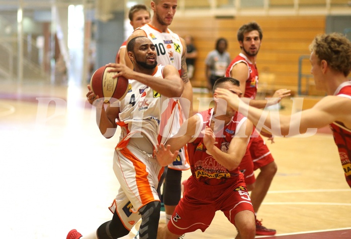 Basketball ABL 2015/16 Vorbereitung NÃ-CUP Finale BK Dukes Klosterneuburg vs. Traiskirchen Lions