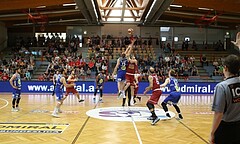 Basketball ABL 2017/18, Grunddurchgang 34.Runde Traiskirchen Lions vs. Gmunden Swans
