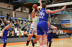 Basketball Superliga 2021/22, 7. Plazierungsrunde Klosterneuburg Dukes vs. Oberwart Gunners


