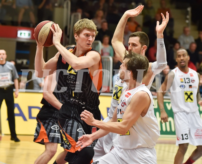 Basketball ABL 2015/16 Grunddurchgang 30.Runde WBC Wels vs F