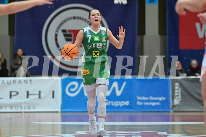 Basketball Superliga 2024/25, Grunddurchgang 5.Runde, DBB Wels vs UBI Holding Graz,

