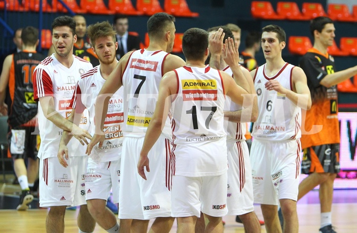 Basketball ABL 2015/16 Grunddurchgang 23.Runde BC Vienna vs. Fürstenfeld Panthers


