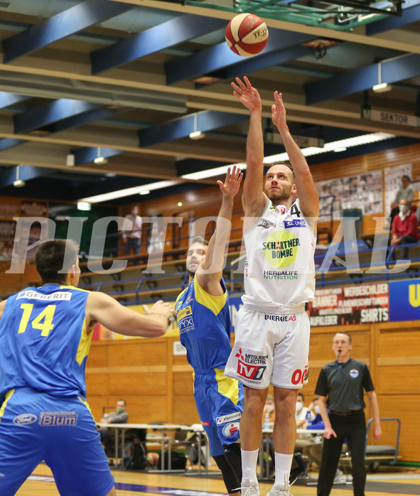 Basketball Superliga 2020/21, Grunddurchgang 8.Runde Gmunden Swans vs. SKN St.Pölten