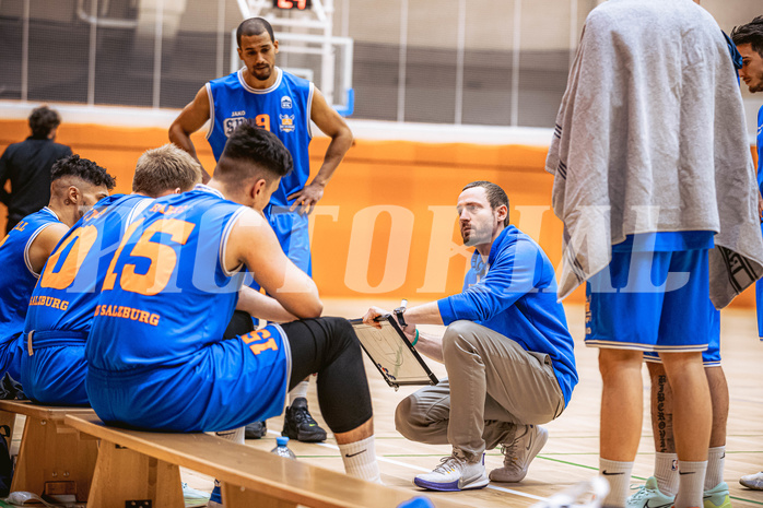 Basketball, Basketball Zweite Liga 2022/23, Grunddurchgang 10.Runde, Vienna United, BBU Salzburg, Christian Ponz (Head Coach)