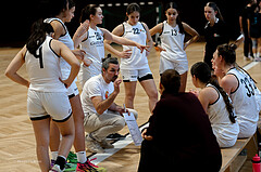 15.02.2025 Österreichischer Basketballverband 2024/25, SLWU19, Basket Flames UNION vs. Vienna Timberwolves