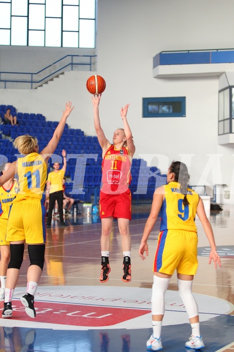 FIBA Europe EC U20 Women Division B Romania vs Montenegro