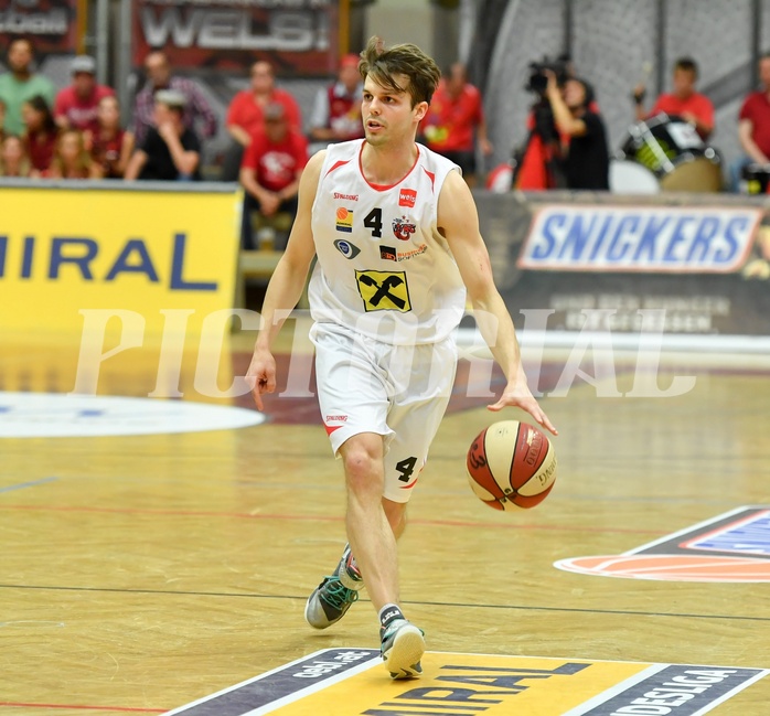 Basketball ABL 2016/17 Halbfinale Spiel 4 WBC Wels vs Gunners Oberwart