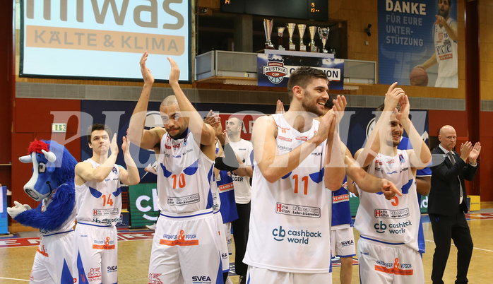 Basketball Superliga 2018/19, 3.Plazierungsrunde Kapfenberg Bulls vs. Klosterneuburg Dukes


