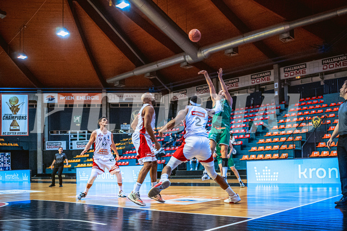 Basketball Basketball Superliga 2021/22, 1. Platzierungsrunde BC GGMT Vienna vs. Kapfenberg Bulls
