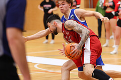 Basketball Zweite Liga 2024/25, Playoffs, Viertelfinale Spiel 1 Mistelbach Mustangs vs. Kufstein Towers


