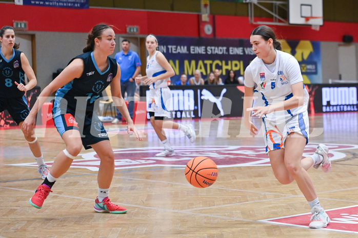 Basketball Superliga 2024/25, Grunddurchgang 8.Runde, DBB Wels vs Vienna Timberwolves,

