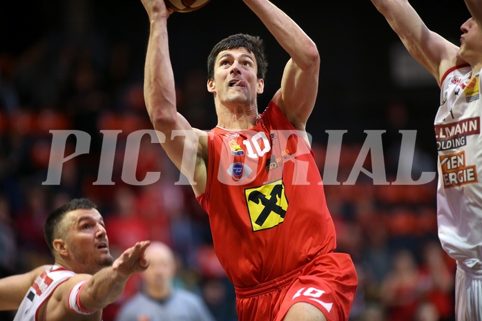 Basketball ABL 2016/17, Playoff VF Spiel 1 BC Vienna vs. WBC Wels