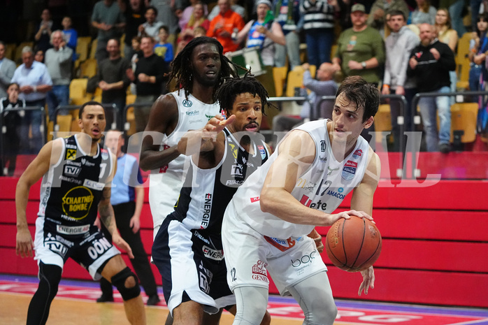 Win2day Basketball Superliga 2022/23, Playoff, Viertelfinale Spiel 2, Kapfenberg vs. Gmunden


