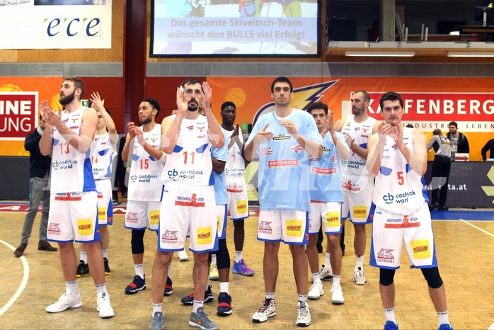 Basketball ABL 2018/19, Grunddurchgang 13.Runde Kapfenberg Bulls vs. Flyers Wels


