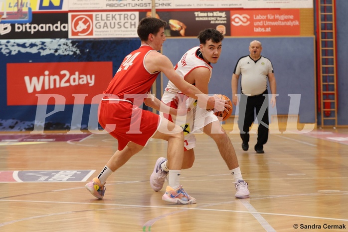 Basketball Superliga 2024/25, SLMU19 Traiskirchen Lions Academy vs. SG Salzkammergut


