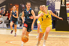 Basketball Damen Superliga 2023/24, Grunddurchgang 7.Runde SKN St. Pölten vs. Vienna Timberwolves


