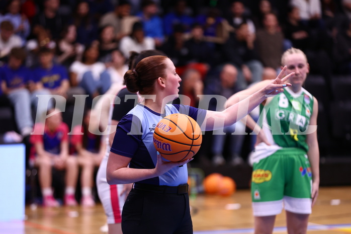 22.03.2025, Graz, Raiffeisen Sportpark, Basketball Damen Superliga 2024/25, Semifinale Spiel 2, UBSC-DBBC Graz vs. UBI Graz ,  