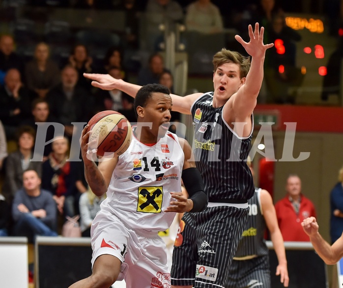 Basketball ABL 2015/16 Grunddurchgang 28.Runde WBC Wels vs Guessing Knights