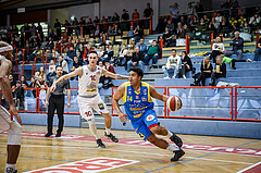 Basketball, Admiral Basketball Superliga 2019/20, Grunddurchgang 9.Runde, Traiskirchen Lions, SKN St. Pölten, Nico Kaltenbrunner (14)