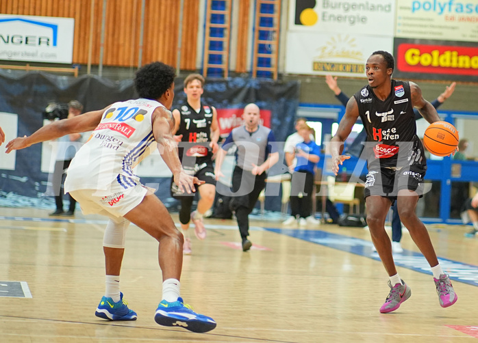 Basketball, Basketball Superliga 2024/25, Playoffs, Viertelfinale Spiel 3, Oberwart Gunners vs. Kapfenberg 