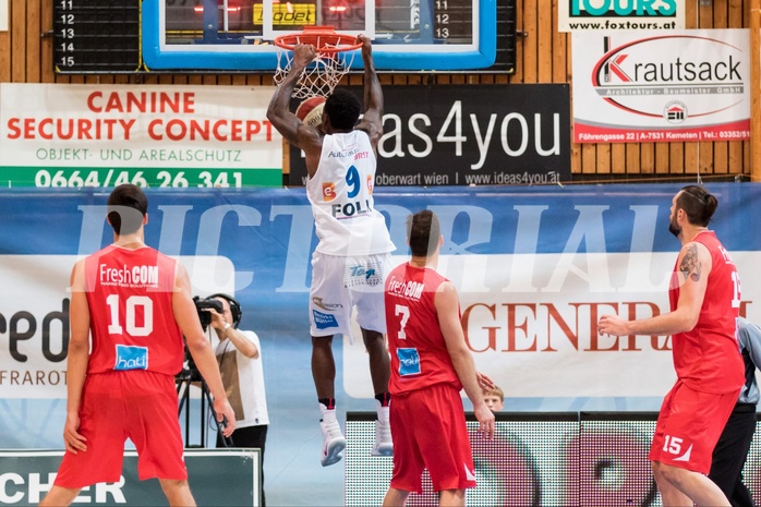 Basketball ABL 2016/17 Grunddurchgang 2.Runde Oberwart Gunners vs WBC Wels