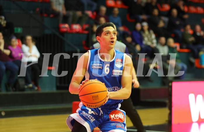 Basketball Superliga 2023/24, Gruunddurchgang 21.Runde BC Vienna vs. Oberwart Gunners


