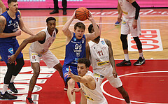 Basketball Superliaga 2021/22, Grunddurchgang 16.Runde Traiskirchen Lions vs. D.C. Timberwolves



