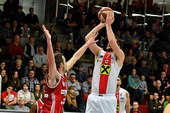 Basketball ABL 2017/18 Grunddurchgang 28. Runde Flyers Wels vs BC Vienna