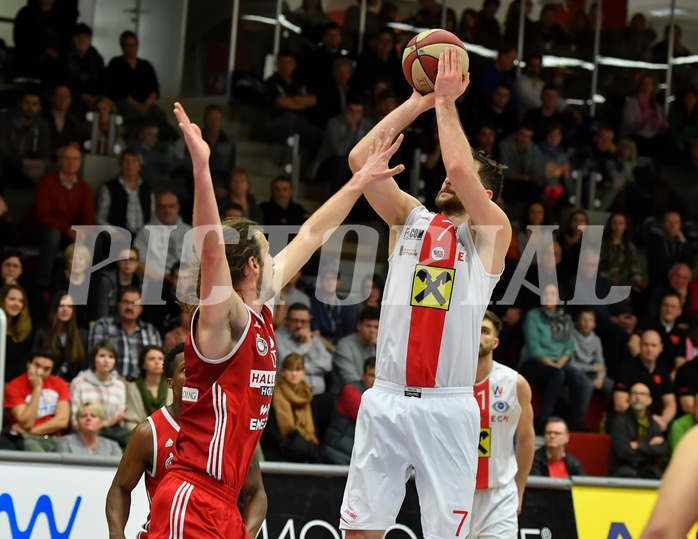 Basketball ABL 2017/18 Grunddurchgang 28. Runde Flyers Wels vs BC Vienna