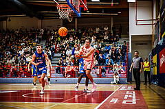 Basketball, Win2Day Superliga 2024/25, Grunddurchgang 4.Runde, Traiskirchen Lions, St. Pölten, Aleksej Kostic (6)