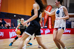 Basketball, Win2Day Basketball Damen Superliga 2023/24, Grunddurchgang 5.Runde, Vienna Timberwolves, Basket Flames, Isabelle Fleischanderl (7)