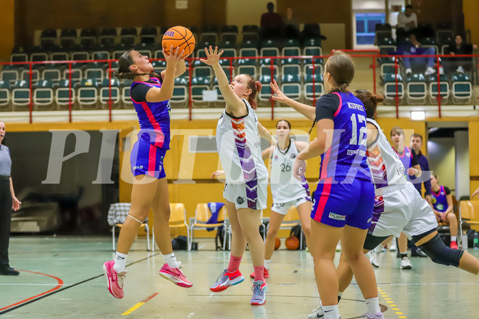 Basketball Damen Superliga 2024/25, Grunddurchgang 4.Runde Vienna United vs. UBSC Graz


