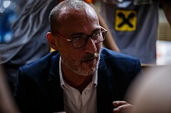 Basketball, Basketball Zweite Liga, Grunddurchgang 8.Runde, Mattersburg Rocks, Fürstenfeld Panthers, Flavio Priulla  (Head Coach)