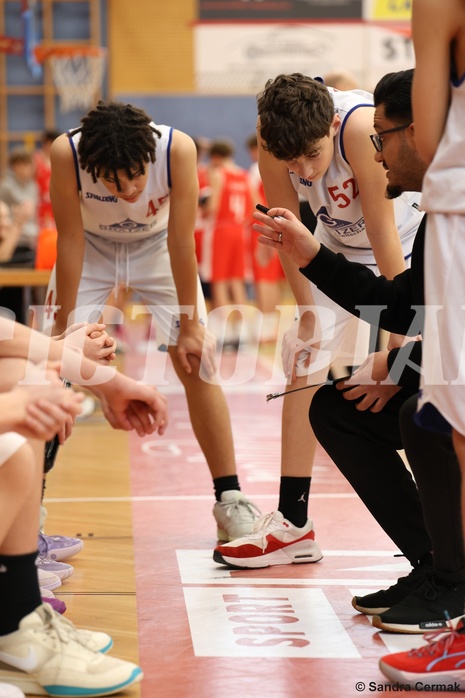 Basketball Superliga 2024/25, SLMU14 Traiskirchen Lions Academy vs. ATSE Graz


