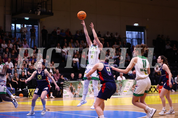 01.04.2024, Graz, Raiffeisen Sportpark, Basketball Damen Superliga 2023/24, Finale, Spiel 2, UBI Holding Graz - SKN St. Pölten Frauen ,  