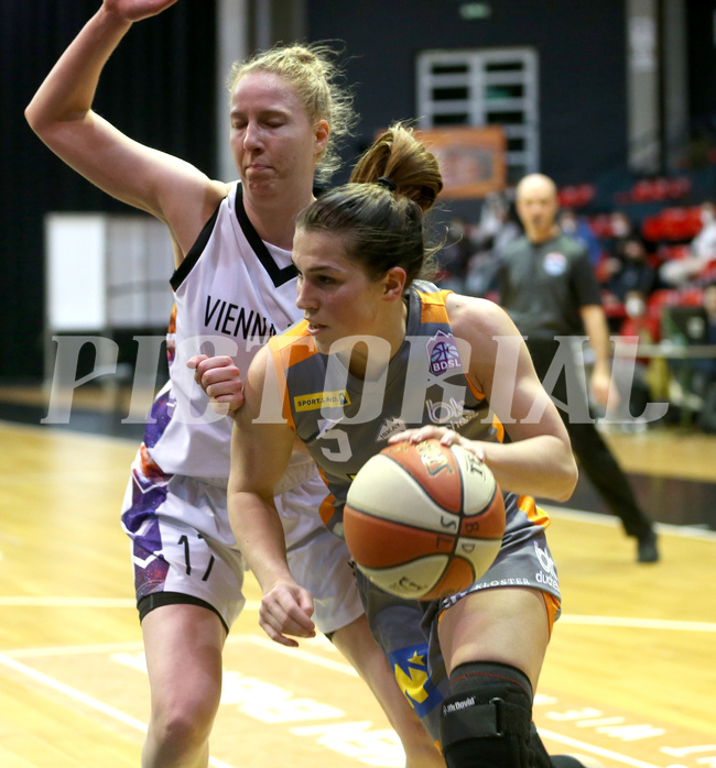 Basketball Damen Superliga 20120/21, Halblfinale Spiel 2 Vienna United PSV vs. BK Duchess Klosterneuburg


