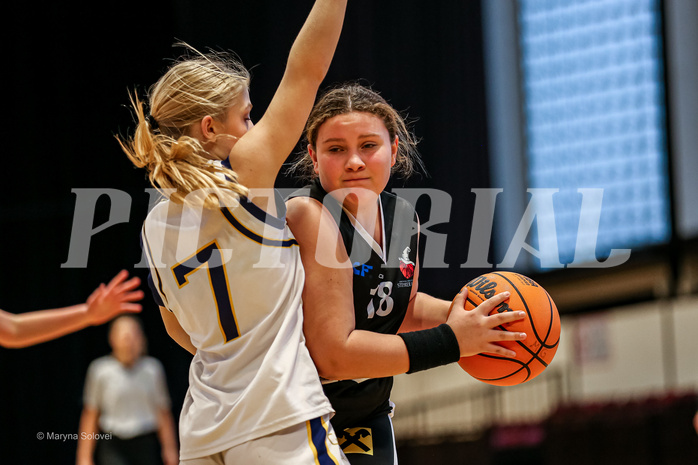 25.01.2025 Österreichischer Basketballverband 2024/25, SLWU16 WAT 3 Capricorns vs DBK Steyrer Witch Cadets