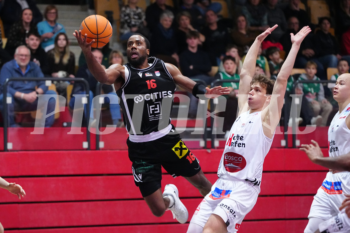 Win2day Basketball Superliga 2024/25, Grunddurchgang, 21.Runde, Kapfenberg vs. Fürstenfeld