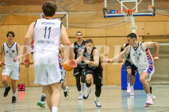 Basketball Zweite Liga 2024/25, Grunddurchgang 11.Runde Vienna United vs. Mistelbach Mustangs