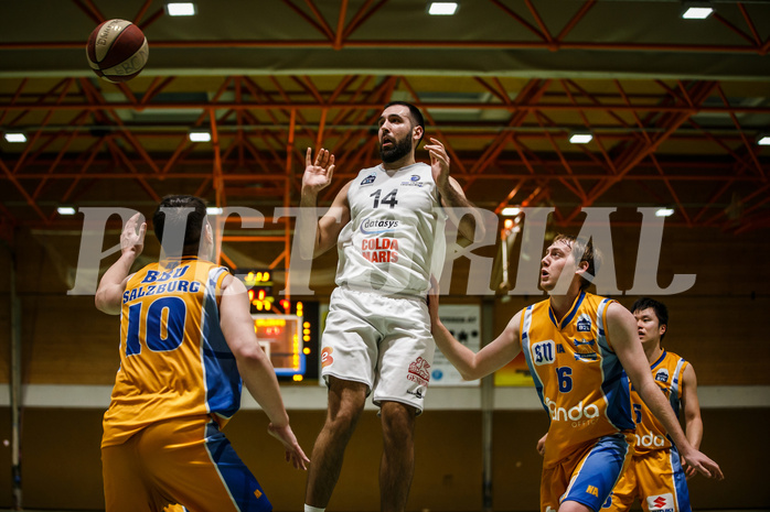 Basketball, Basketball Austria Cup, 2.Runde, BBC Nord Dragonz, BBU Salzburg, Filip Petrovic (14)