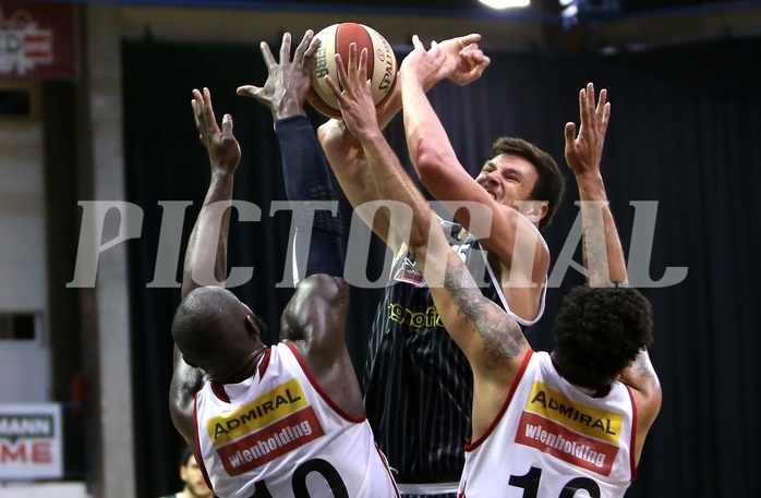 Basketball ABL 2015/16 Grunddurchgang 22.Runde BC Vienna vs. GÃ¼ssing Knights


