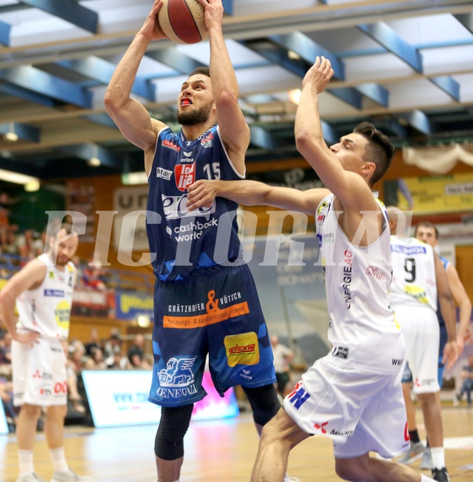 Basketball ABL 2017/18, Grunddurchgang 35.Runde Gmunden Swans vs. Kapfenberg Bulls