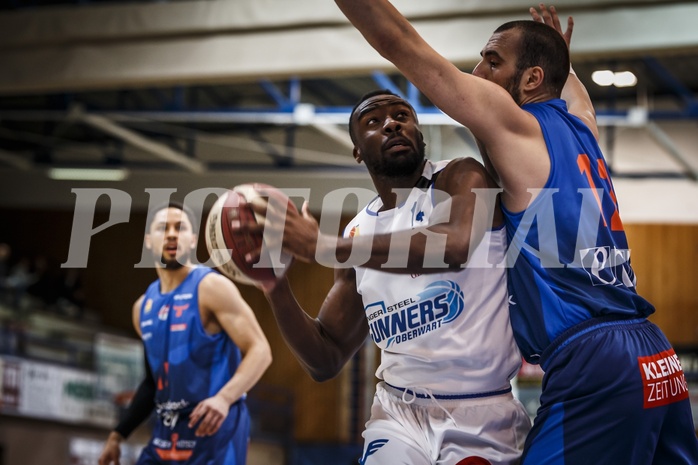 Basketball, ABL 2018/19, Grunddurchgang 25.Runde, Oberwart Gunners, Kapfenberg Bulls, Christopher Tawiah (14) Basketball, ABL 2018/19, Grunddurchgang 25.Runde, Oberwart Gunners, Kapfenberg Bulls, Christopher Tawiah (14)