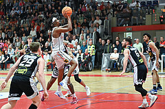 Basketball Superliga 2023/24, 8.Plazierungsrunde,
Flyers Wels vs. Gmunden Swans

