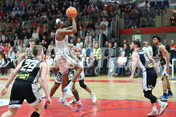 Basketball Superliga 2023/24, 8.Plazierungsrunde,
Flyers Wels vs. Gmunden Swans

