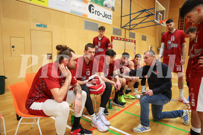 Basketball Zweite Liga 2024/25, Grunddurchgang 15.Runde Mistelbach Mustangs vs. Vienna Timberwolves