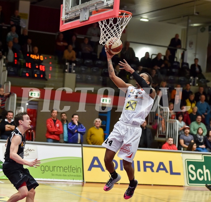 Basketball ABL 2015/16 Grunddurchgang 27.Runde WBC Wels vs Traiskirchen Lions