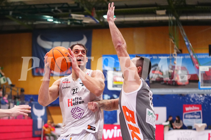 Win2day Basketball Superliga 2023/24, Grunddurchgang, 15. Runde, Kapfenberg vs. Klosterneuburg


