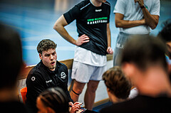 Basketball, Basketball Zweite Liga 2024/25, Grunddurchgang 16.Runde, UDW Alligators, KOS Celovec, Mark Laurencik (Ass. Head Coach)